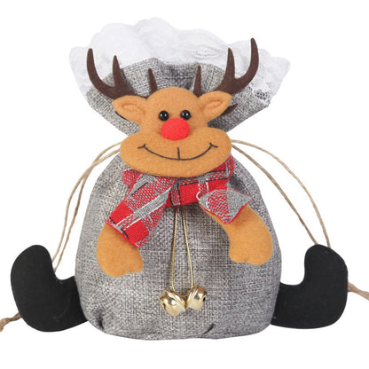 Creative Christmas Eve Apple Gift Bag | Festive Candy Box & Small Present Holder | Holiday Treat Packaging eprolo