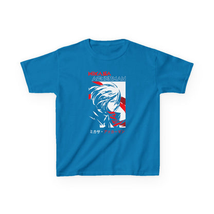 Attack on Titan Kids Tee - Heavy Cotton Anime T-shirt - CreativeRino