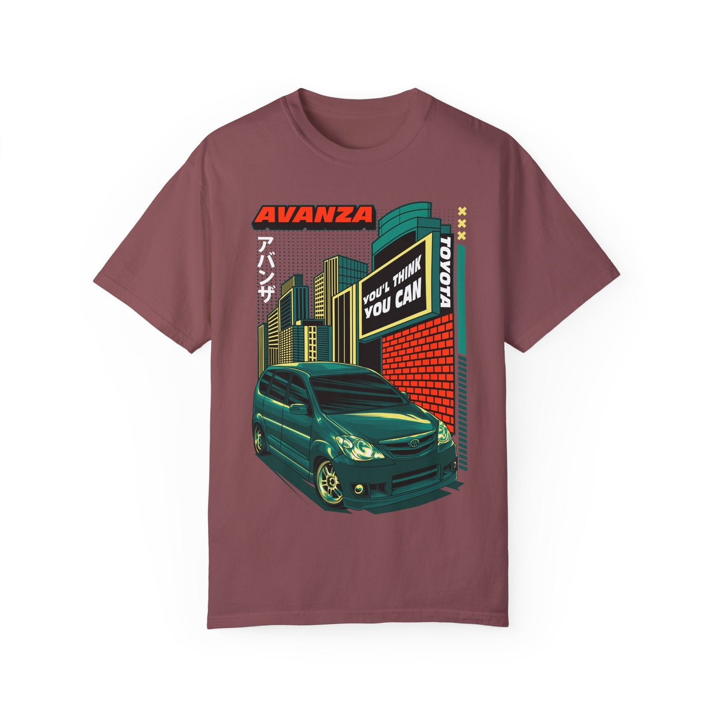 Vintage Avanza Car T-shirt for Auto Enthusiasts - CreativeRino