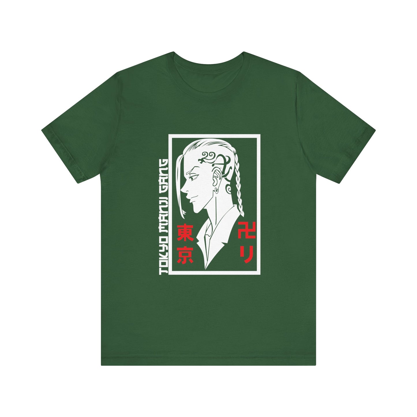Tokyo Street Gang Graphic Tee - Unisex Short Sleeve Anime T-Shirt - CreativeRino