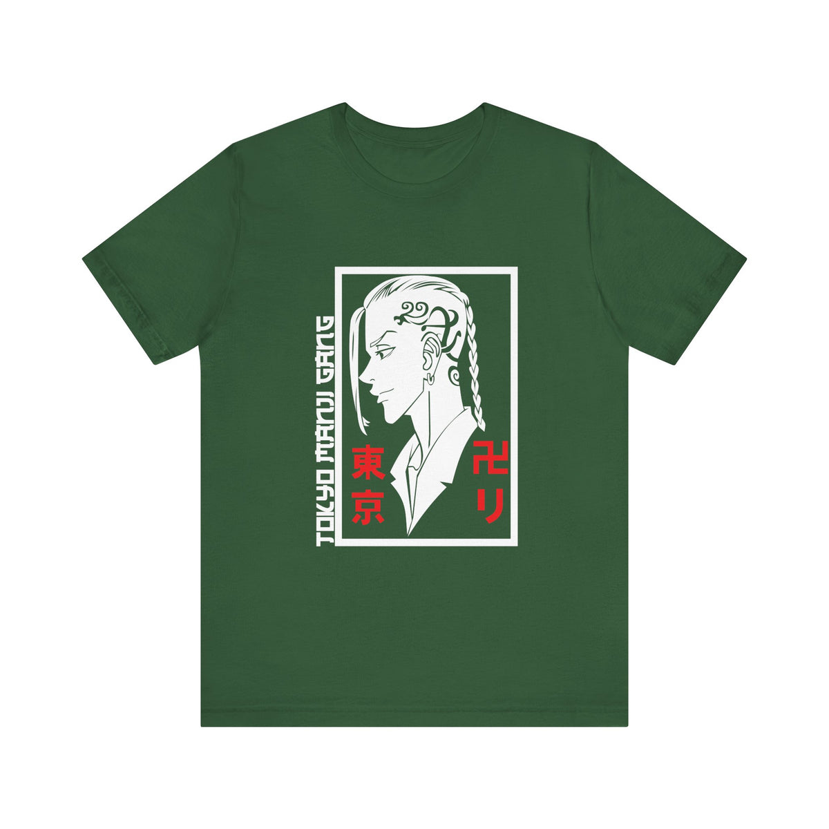 Tokyo Street Gang Graphic Tee - Unisex Short Sleeve Anime T-Shirt - CreativeRino