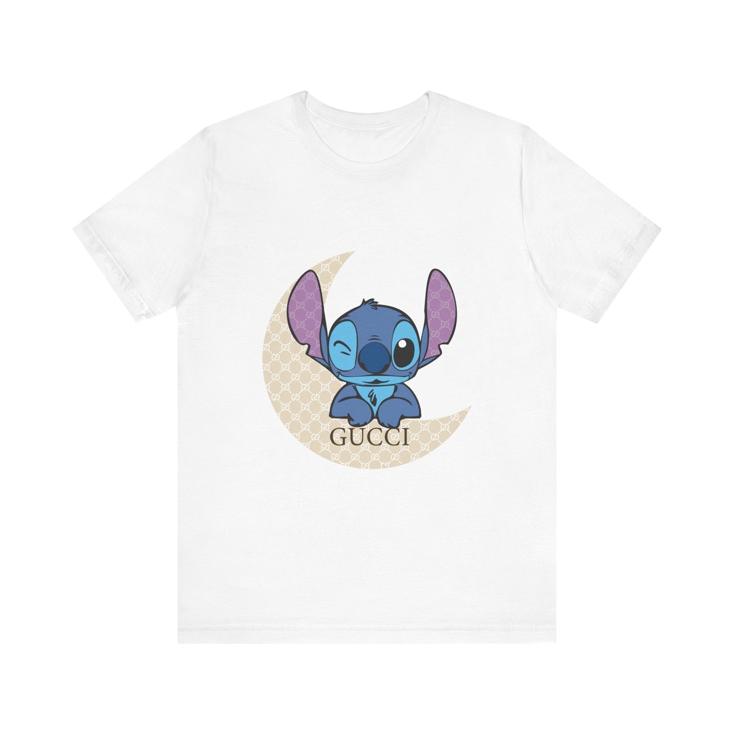 Stitch Gucci Unisex Jersey Short Sleeve Tee - CreativeRino