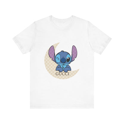 Stitch Gucci Unisex Jersey Short Sleeve Tee - CreativeRino