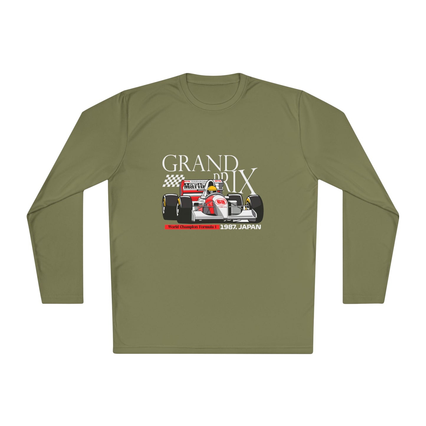 Grand Prix Japan Racing Unisex Lightweight Long Sleeve Tee - Perfect Gift for Motorsports Fans - CreativeRino