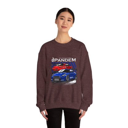 Racing-Inspired Unisex Crewneck Sweatshirt - J.R.A. Performance - CreativeRino