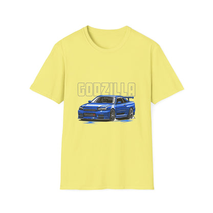 Godzilla Graphic Unisex T-Shirt – Cool Car Tee for Auto Enthusiasts - CreativeRino
