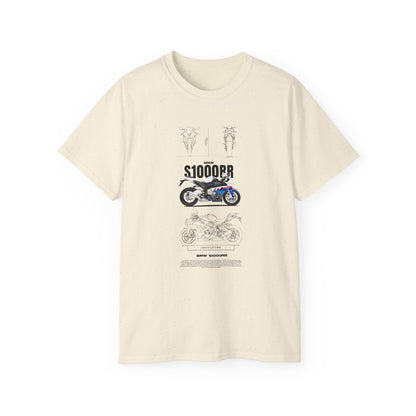 Motorcycle Enthusiast Graphic Tee - S1000RR Design for Riders T-shirt - CreativeRino