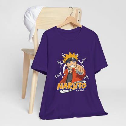Naruto Graphic Unisex Jersey Tee – Anime T-shirt Fan Apparel - CreativeRino
