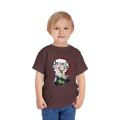 Demon Slayer Toddler Tee - Cute Anime T-shirt for Kids - CreativeRino