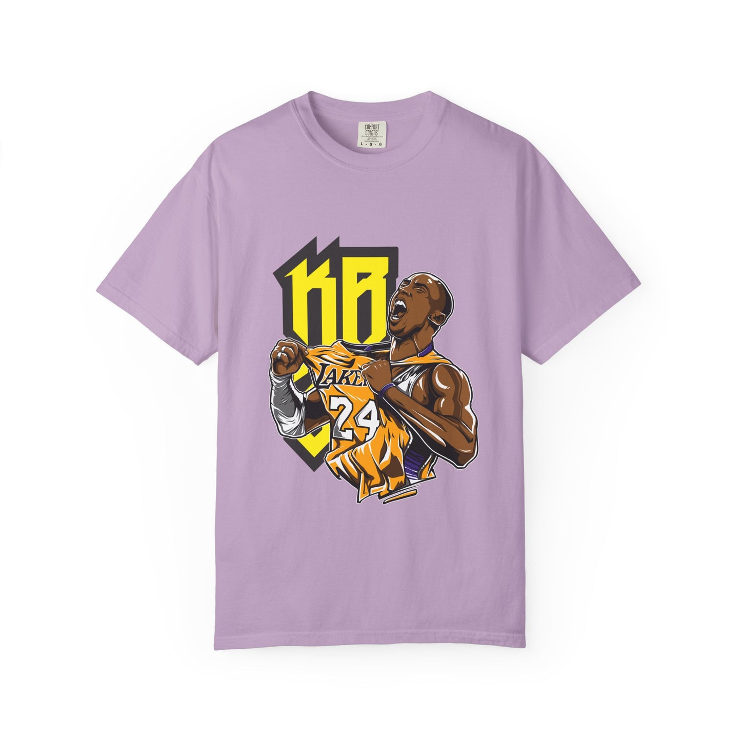 Kobe Bryant Unisex Garment-Dyed T-Shirt | Basketball Fan Tee | Sports Apparel - CreativeRino