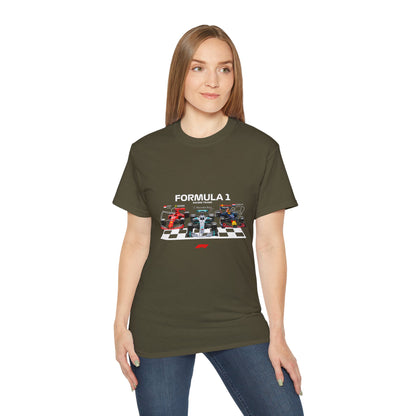 Formula 1 Racing Unisex Ultra Cotton Tee - Perfect T-Shirt for Motorsport Fans - CreativeRino