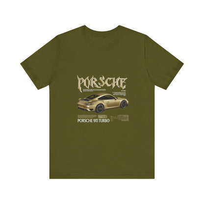 Porsche 911 Turbo Graphic Tee for Car Enthusiasts - CreativeRino