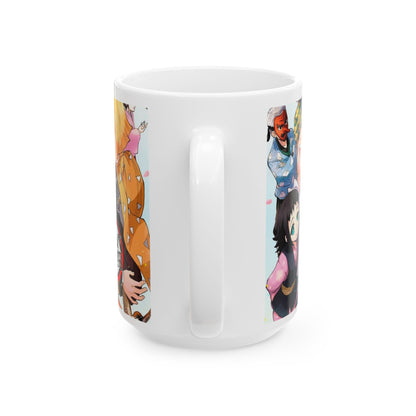 Anime-Inspired Ceramic Mug – Demon Slayer Characters - CreativeRino