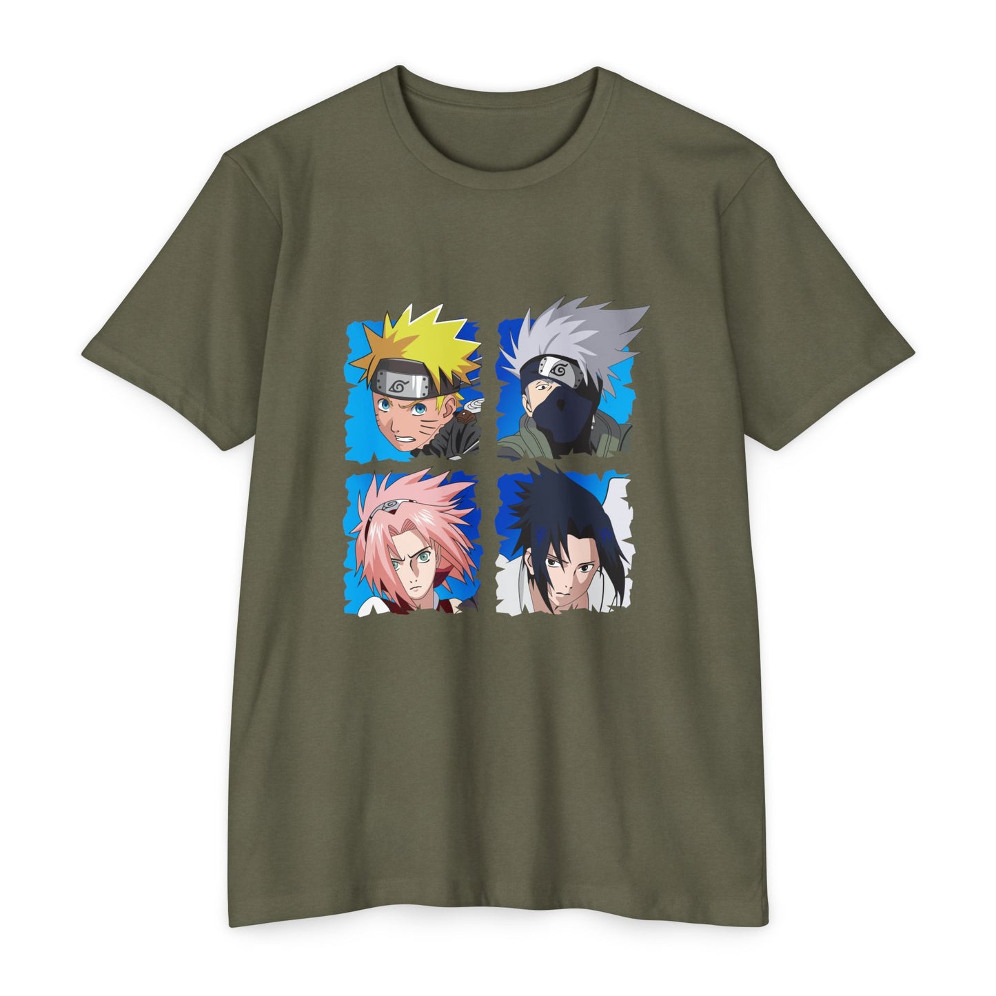 Anime Character Unisex T-shirt - Naruto Inspired Design - CreativeRino