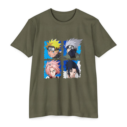 Anime Character Unisex T-shirt - Naruto Inspired Design - CreativeRino