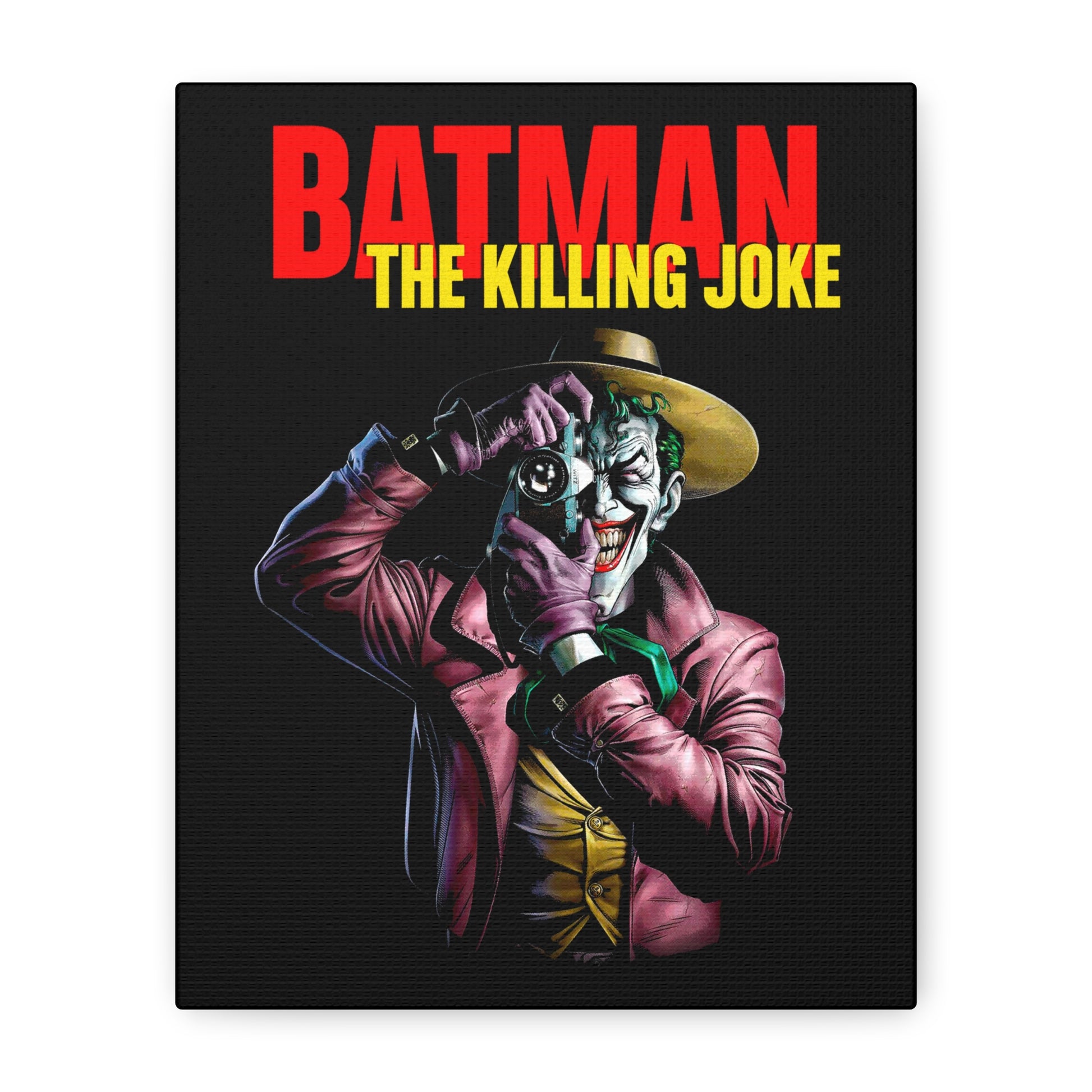 Batman The Killing Joke Canvas Art - Stretched Matte Wall Decor - CreativeRino
