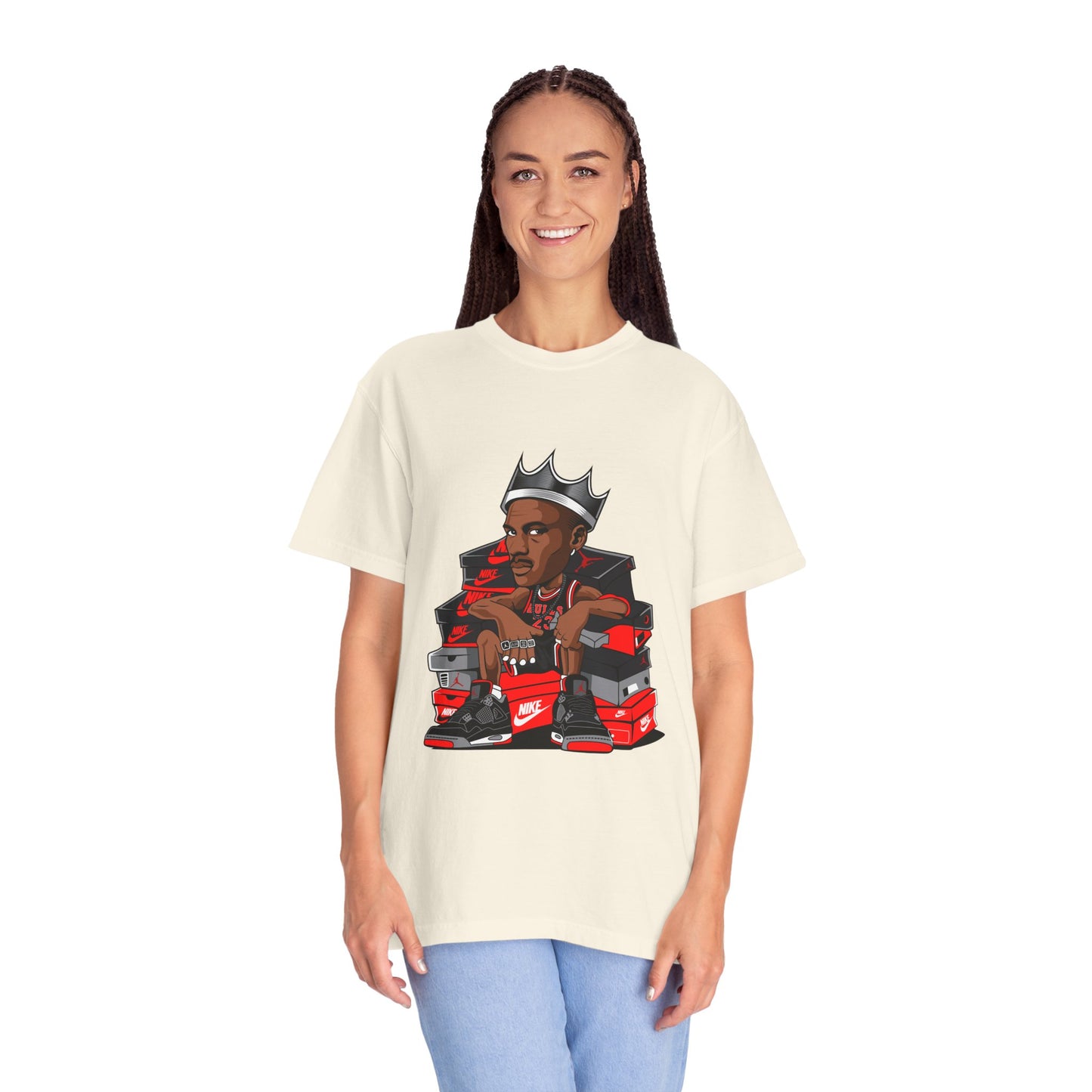 Michael Jordan Streetwear Icon T-shirt – Kings of Kicks Design - CreativeRino