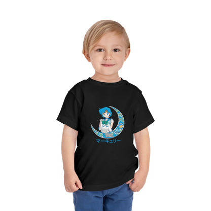 Anime Toddler Short Sleeve Cute Sailor Moon Graphic T-shirt for Young Fans - CreativeRino