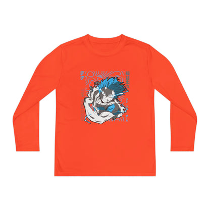 My Hero Academia Youth Long Sleeve Competitor Tee - Stylish Graphic T-shirt for Anime Fans - CreativeRino
