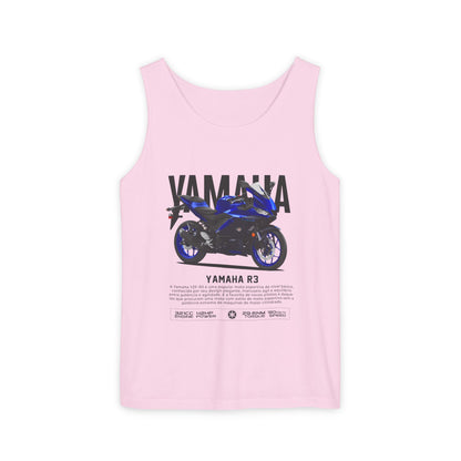Yamaha R3 Unisex Tank Top - Casual & Comfortable Summer Wear - CreativeRino