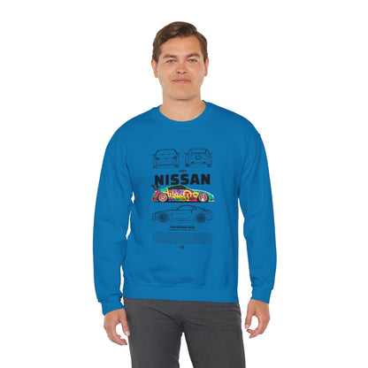 Vintage Nissan 350Z Graphic Unisex Heavy Blend™ Crewneck Sweatshirt - CreativeRino
