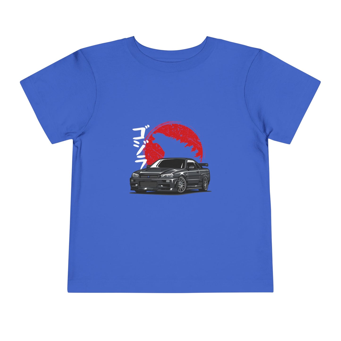 Cool Car Toddler Tee - Fun and Playful Short Sleeve T-Shirt - CreativeRino