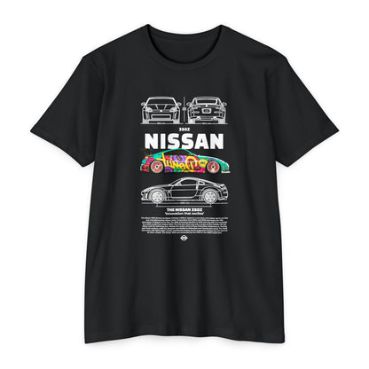 Vintage Nissan 350Z Unisex T-Shirt | Automotive Racing Graphic Tee - CreativeRino