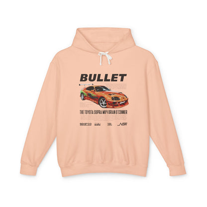 Bullet Toyota Supra MK4 Unisex Hoodie – Lightweight & Stylish Car Enthusiast Sweatshirt - CreativeRino