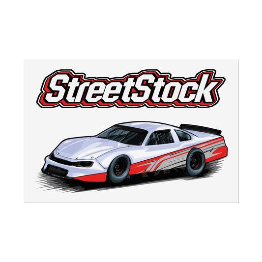 StreetStock Racing Rolled Poster - Perfect for Car Enthusiasts and Collectors - CreativeRino