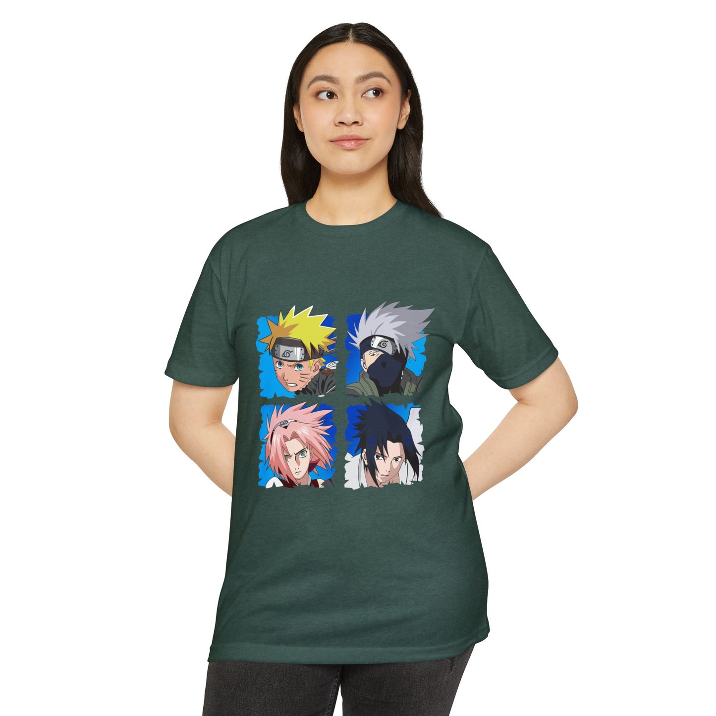 Anime Character Unisex T-shirt - Naruto Inspired Design - CreativeRino
