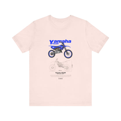Yamaha YZ125 Bike Graphic Tee – Unisex Jersey Short Sleeve T-shirt - CreativeRino