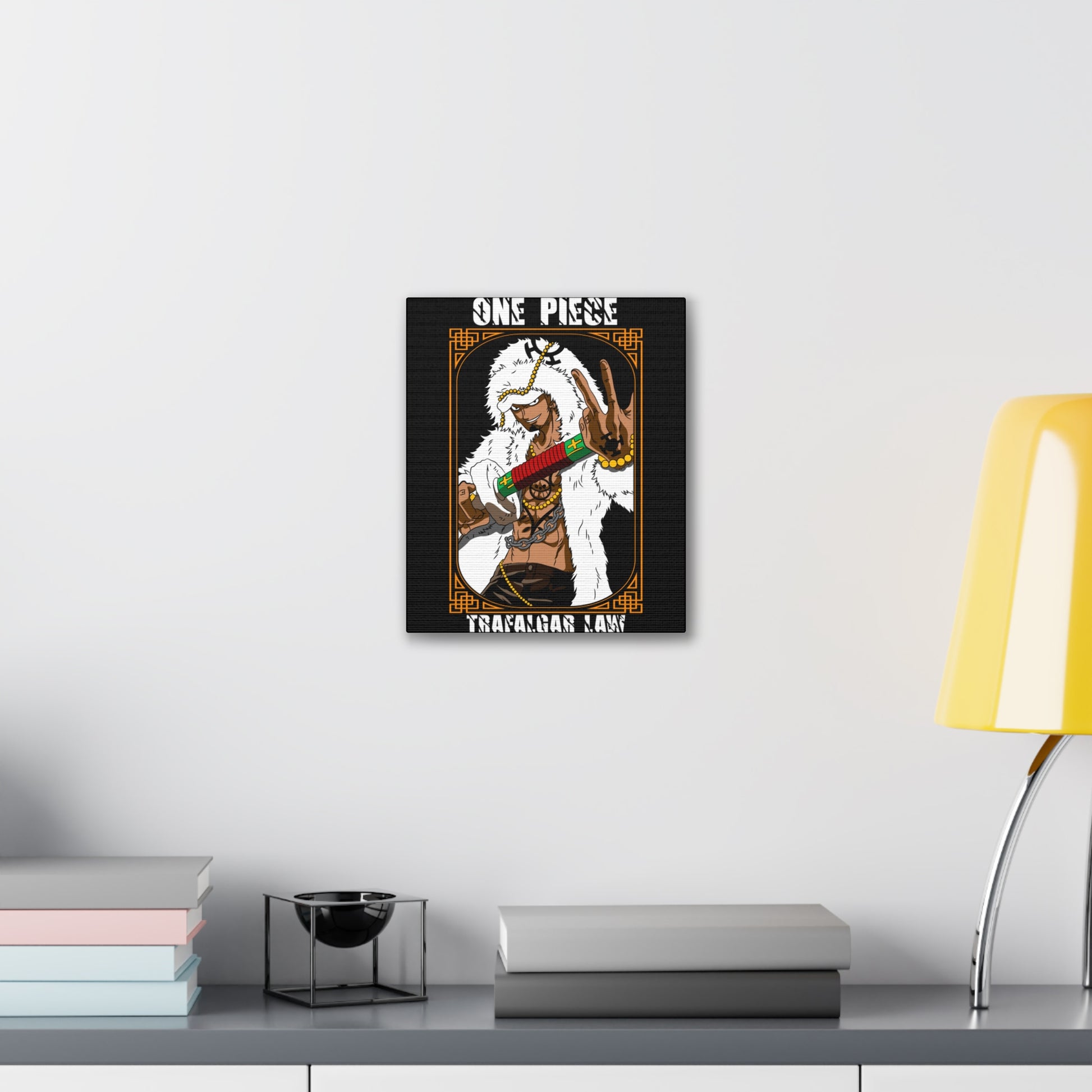 One Piece Trafalgar Law Canvas Art - Bold Character Wall Decor - CreativeRino