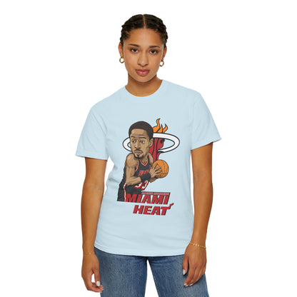 Miami Heat Cartoon Style Unisex T-shirt - Perfect Tee for Basketball Fans - CreativeRino