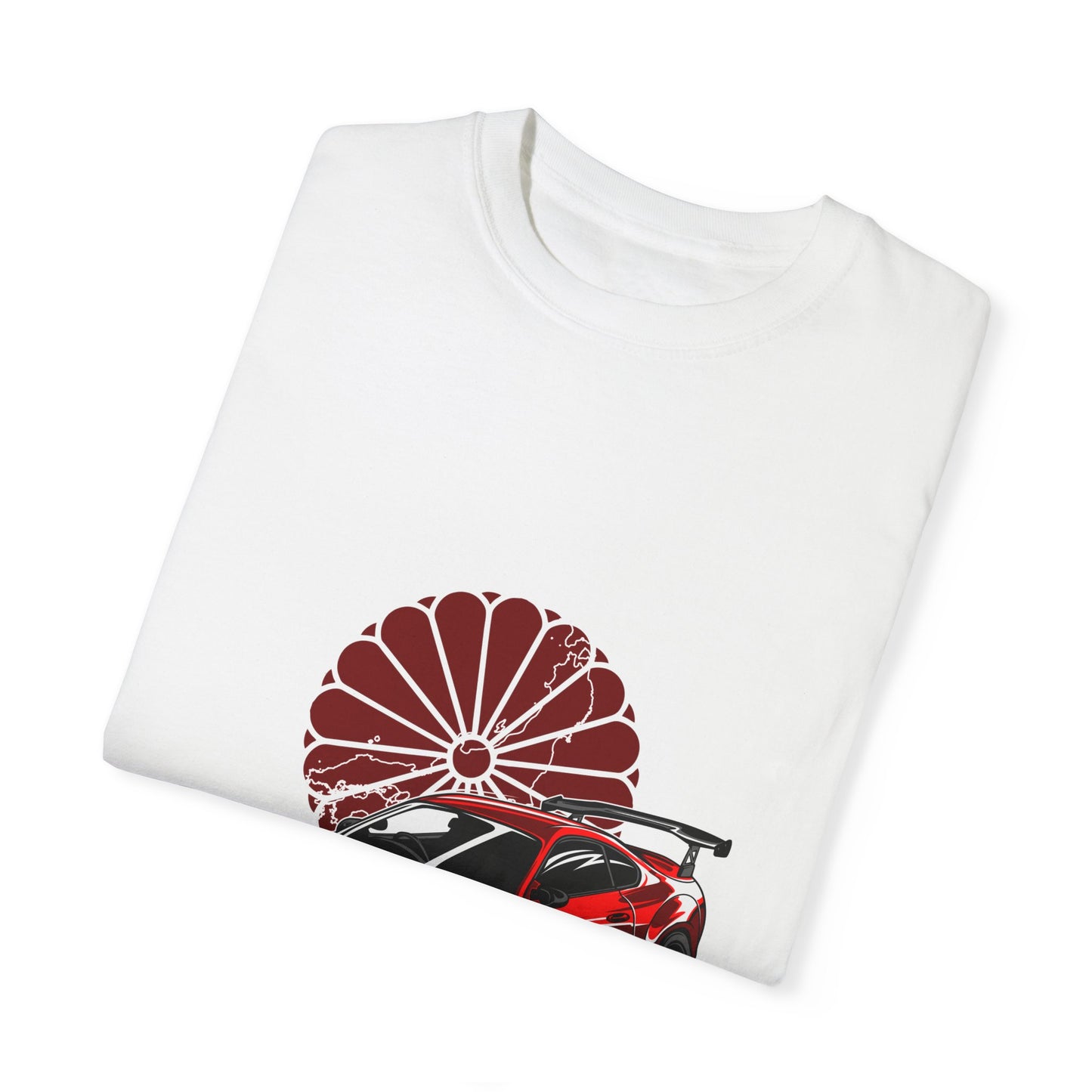 Cool Racing Car Graphic T-Shirt for Automotive Enthusiasts - CreativeRino