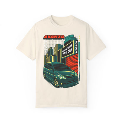 Vintage Avanza Car T-shirt for Auto Enthusiasts - CreativeRino