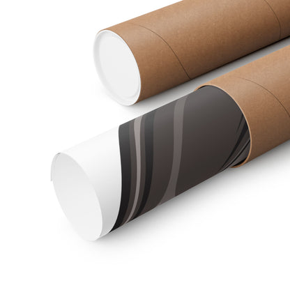 Stylish Car Wheel Matte Square Poster - Perfect Poster for Automotive Enthusiasts - CreativeRino