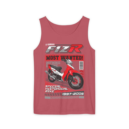 Yamaha FIZR Unisex Motorcycle Vintage Tank Top - CreativeRino