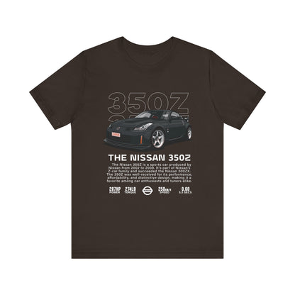 Nissan 350Z Unisex Tee – Perfect for Car Enthusiasts and Motoring Events - CreativeRino