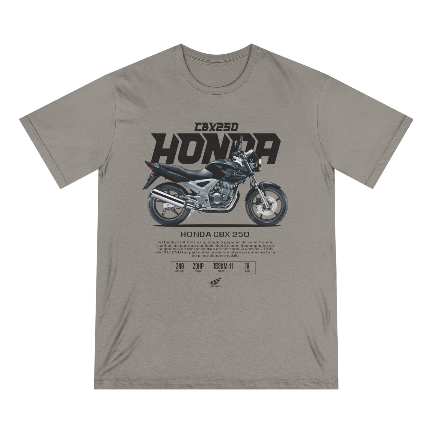 Honda CBX250 Motorcycle T-Shirt | Vintage Bike Graphic Tee - CreativeRino