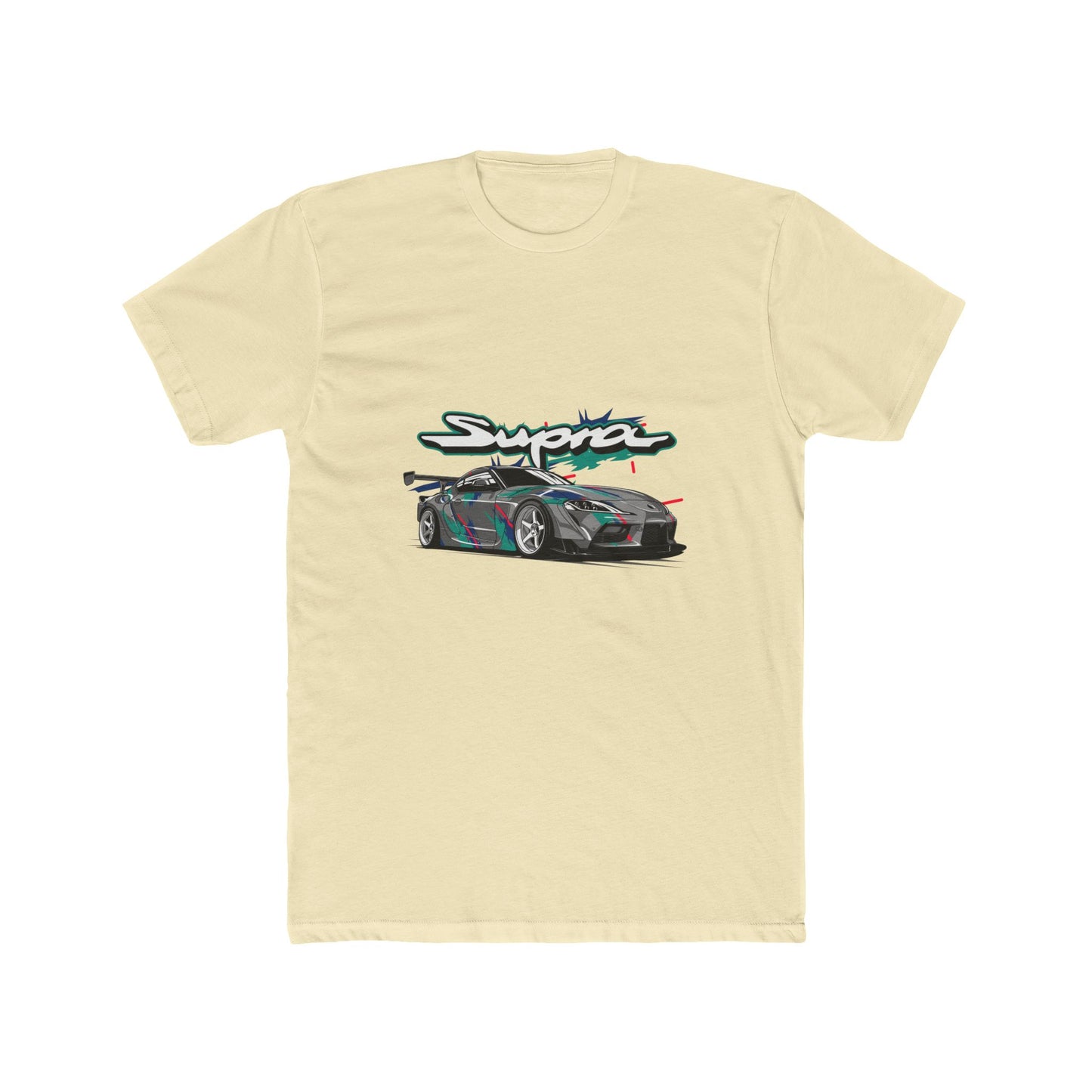 Supra Racing Unisex Cotton Crew Tee - Ideal for Car Enthusiasts - CreativeRino