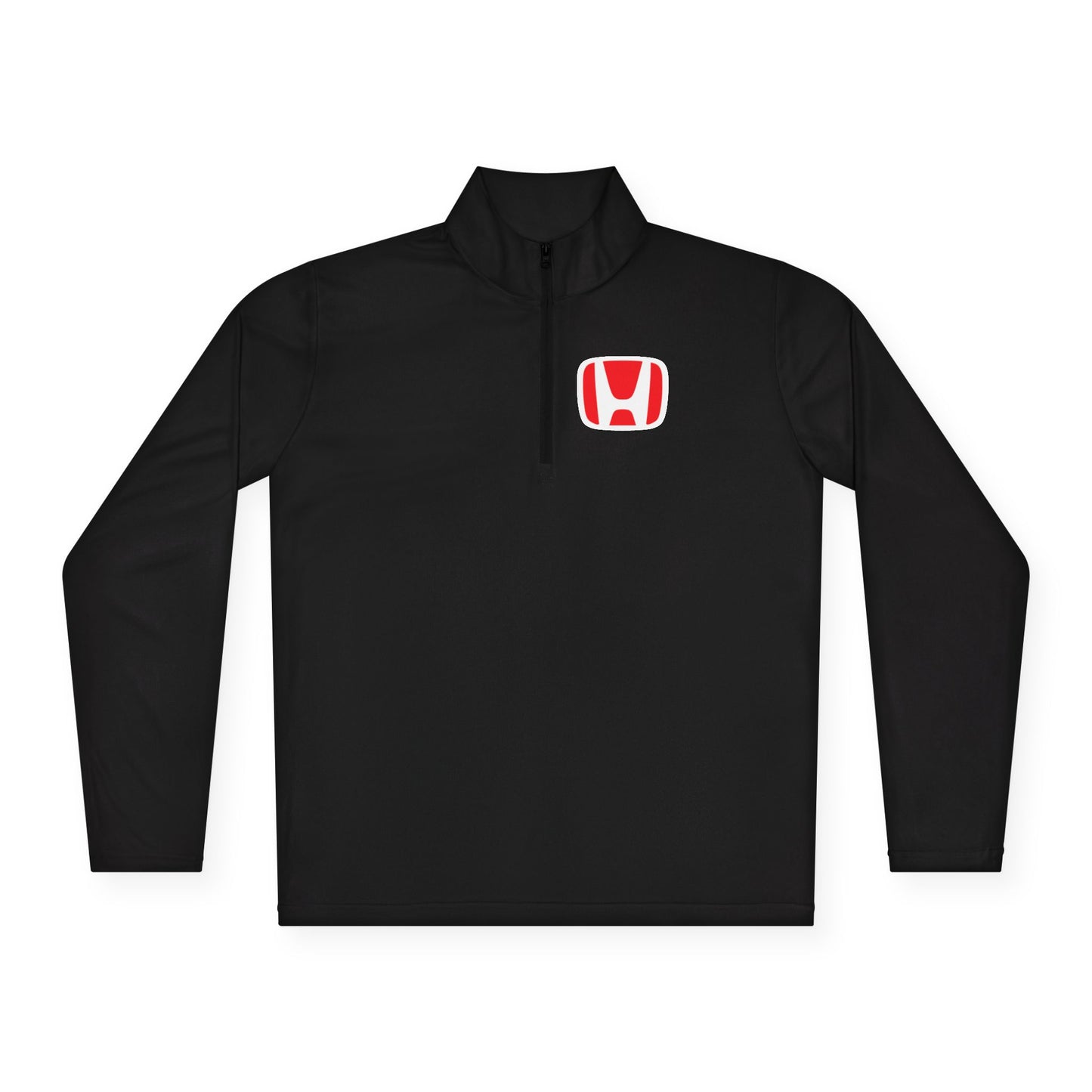 Honda Unisex Quarter-Zip Pullover with Logo - Stylish Comfort for Everyday Wear - CreativeRino