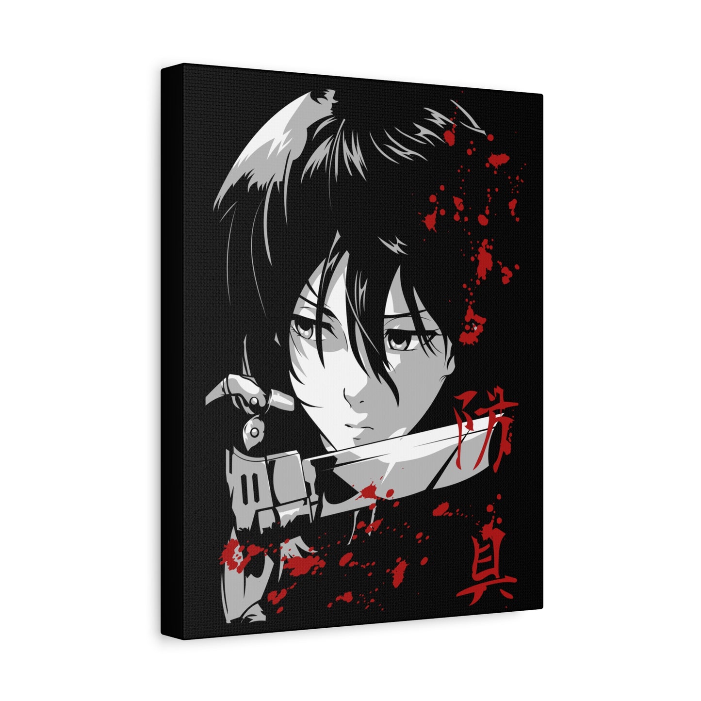 Anime Stretched Canvas Art – Attack on Titan Design - CreativeRino