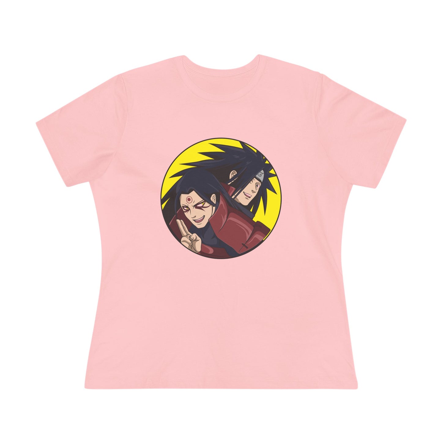 Retro Anime Women's Cotton Tee - Naruto Stylish, Fun, Perfect T-shirt for Fans! - CreativeRino