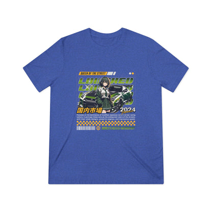 Limited Edition Unisex Triblend Tee - Street Style 2024 Car T-shirt - CreativeRino
