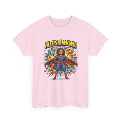 Autism Mama Superhero T-Shirt Printify