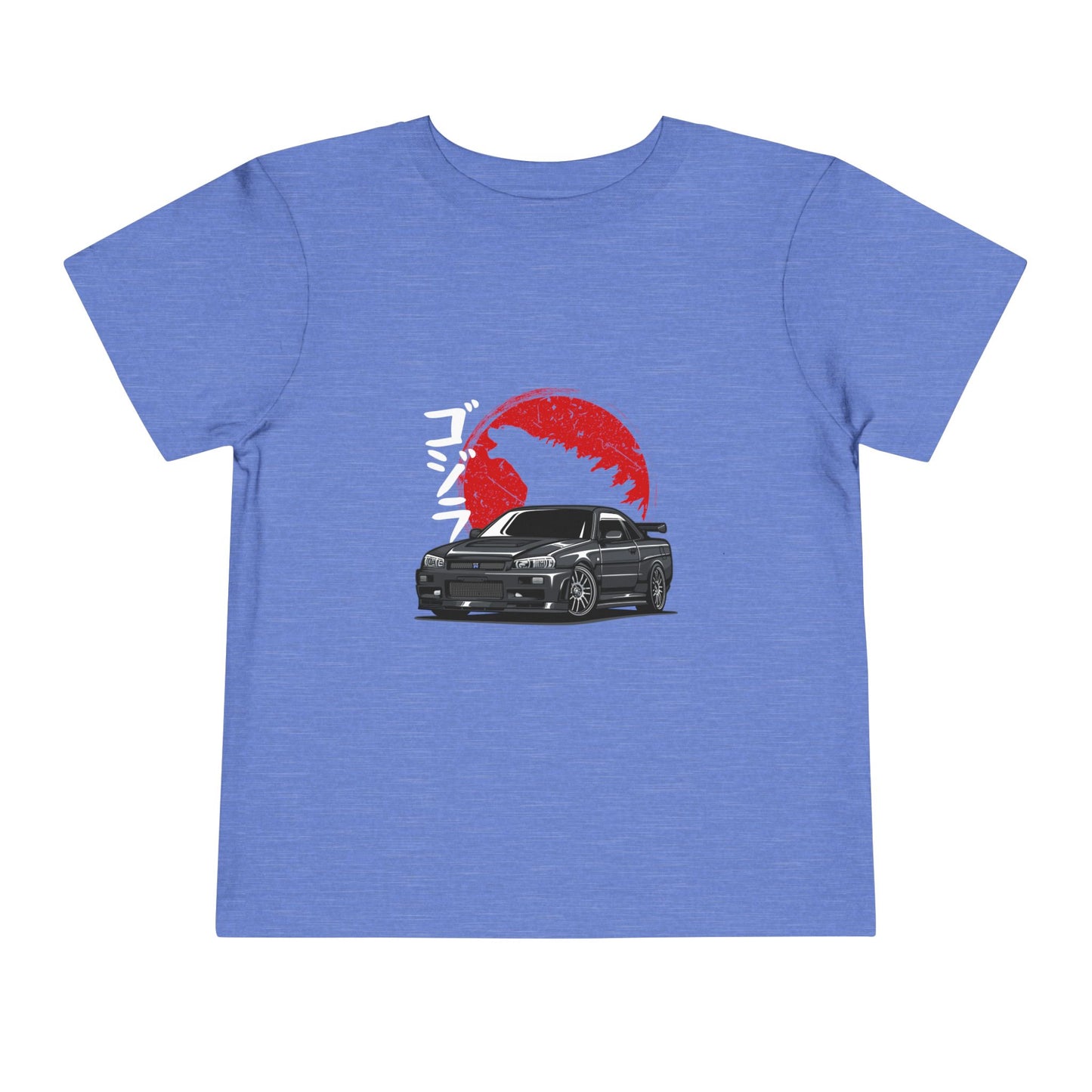 Cool Car Toddler Tee - Fun and Playful Short Sleeve T-Shirt - CreativeRino