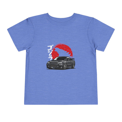 Cool Car Toddler Tee - Fun and Playful Short Sleeve T-Shirt - CreativeRino