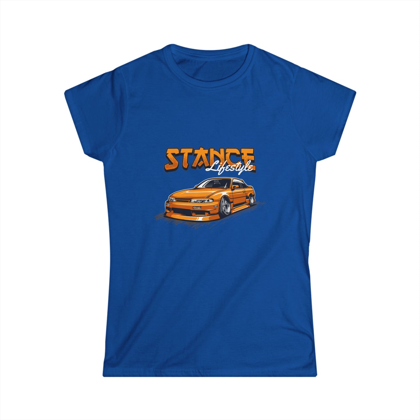 Stance Lifestyle Women's Softstyle Tee - Car Enthusiast T-shirt - CreativeRino