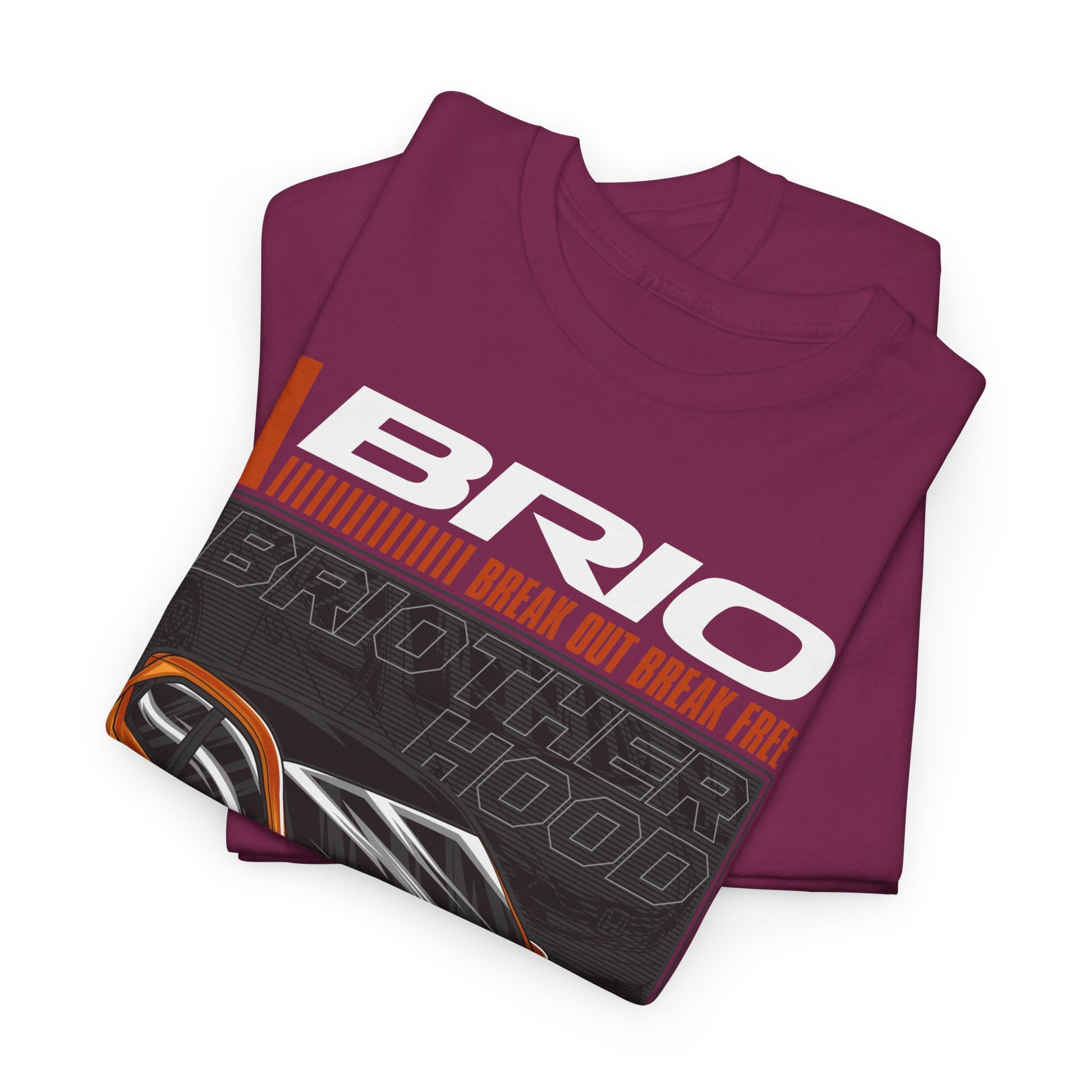 Honda Brio Unisex Heavy Cotton Tee - Perfect T-shirt Gift for Car Enthusiasts - CreativeRino