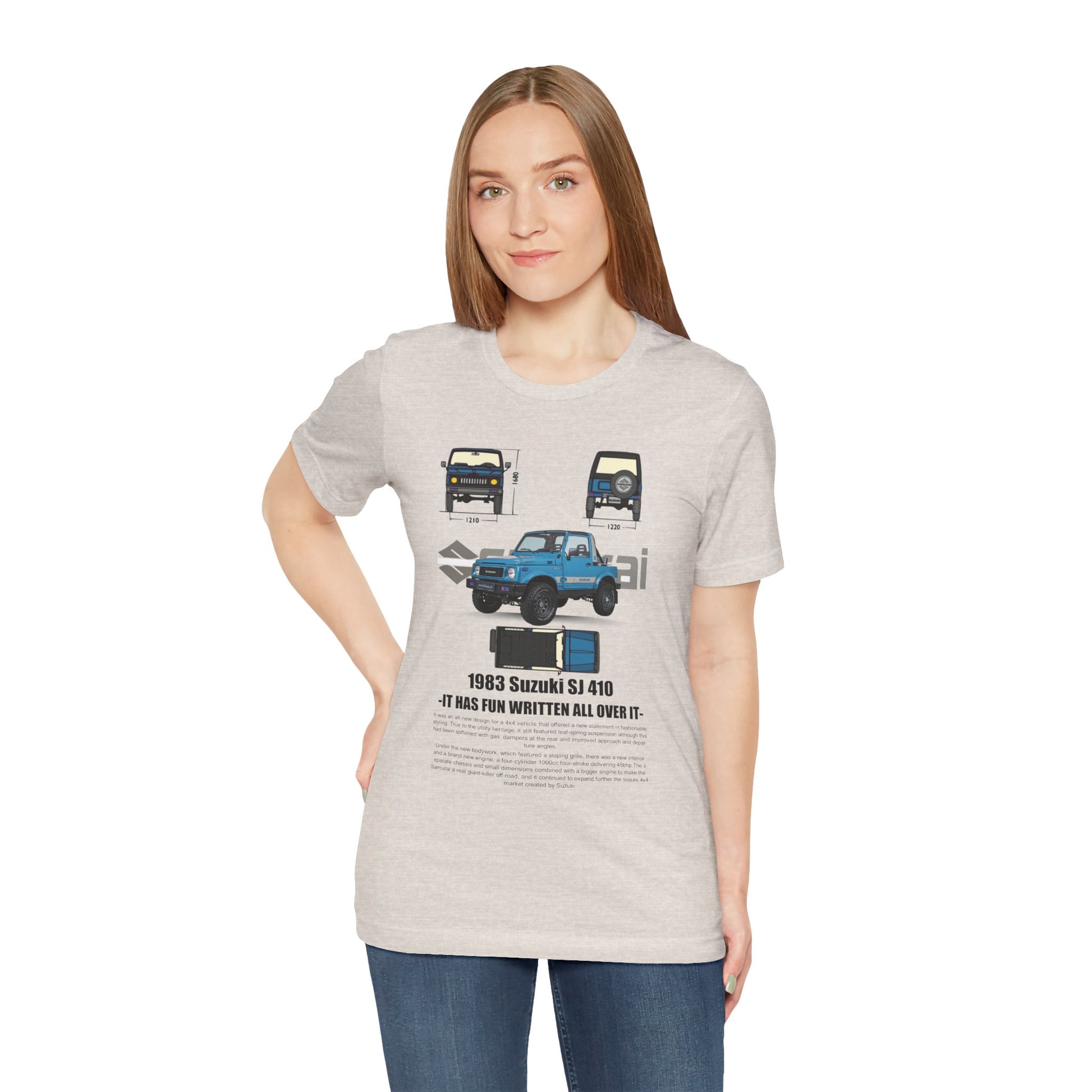 Vintage Suzuki 1983 Graphic Tee - Unisex Short Sleeve T-Shirt - CreativeRino